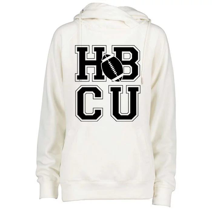 Proud College Hbcu University Athlete Pride Football Attire Gift Womens Funnel Neck Pullover Hood