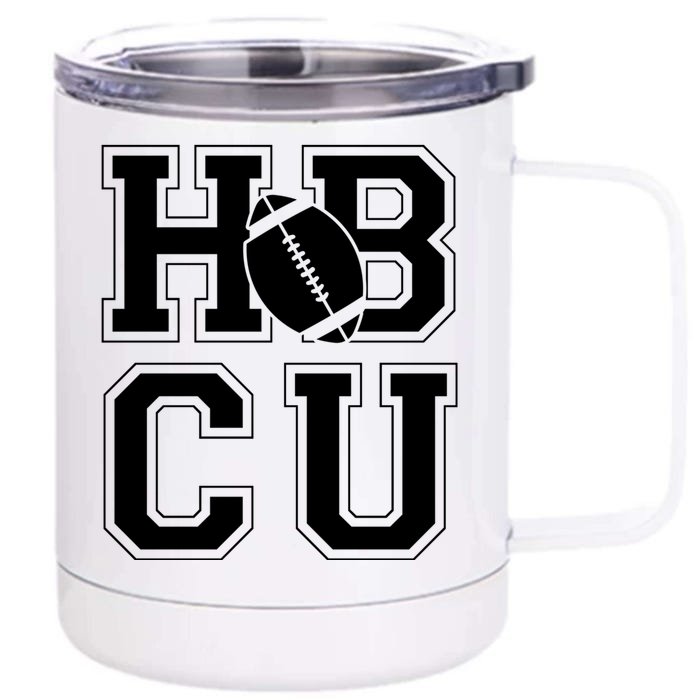 Proud College Hbcu University Athlete Pride Football Attire Gift Front & Back 12oz Stainless Steel Tumbler Cup