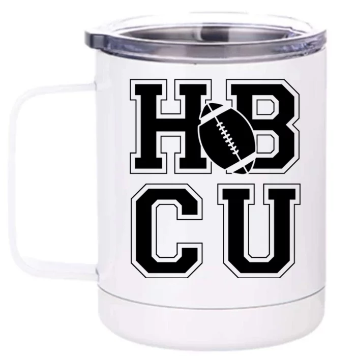 Proud College Hbcu University Athlete Pride Football Attire Gift Front & Back 12oz Stainless Steel Tumbler Cup