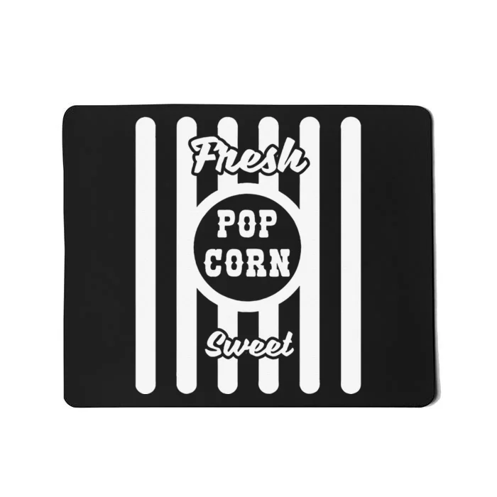 Popcorn Carnival Halloween Cinema Mousepad