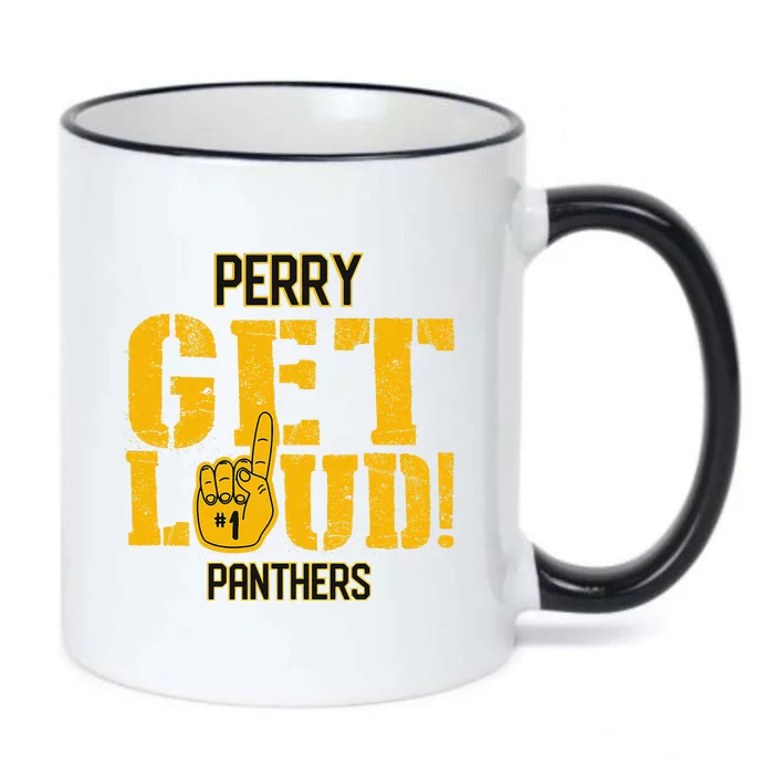 Perry County High School Get Loud Vikings Black Color Changing Mug