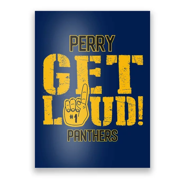 Perry County High School Get Loud Vikings Poster