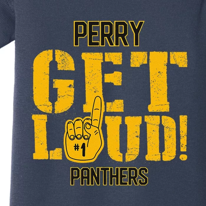 Perry County High School Get Loud Vikings Baby Bodysuit