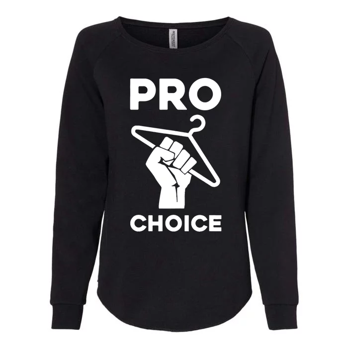 Prochoice Coat Hanger Womens California Wash Sweatshirt