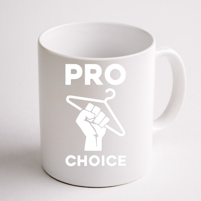 Prochoice Coat Hanger Front & Back Coffee Mug