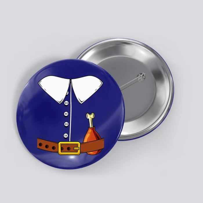 Pilgrim Costume Hat Colonist Thanksgiving Button