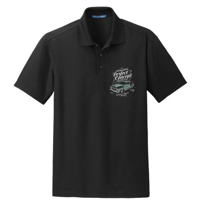 Prefect Concept Hot Rod Dry Zone Grid Performance Polo