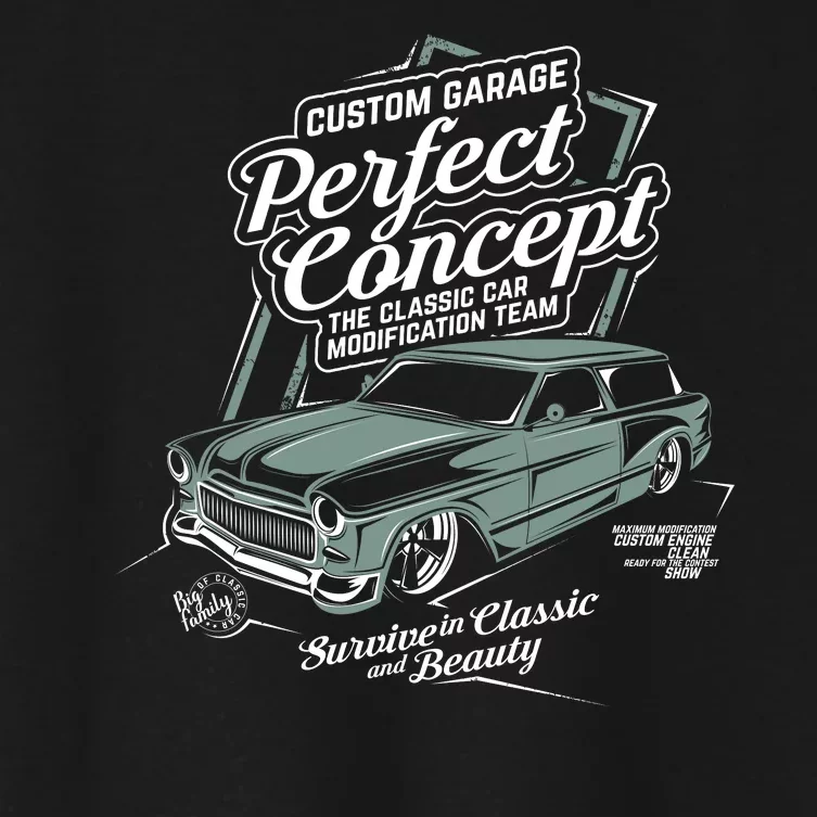 Prefect Concept Hot Rod Women's Crop Top Tee