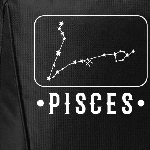 Pisces Constellation Horoscope Pisces Star Sign Great Gift City Backpack