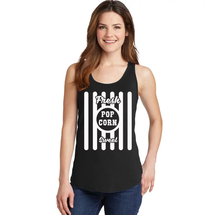 Popcorn Carnival Halloween Costume Cinema Ladies Essential Tank