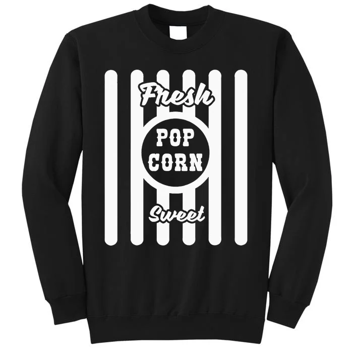 Popcorn Carnival Halloween Costume Cinema Tall Sweatshirt