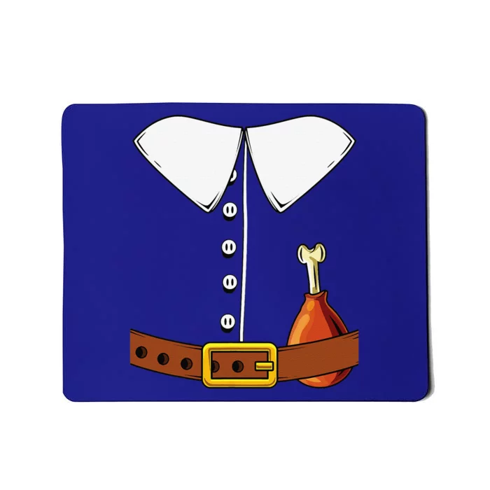 Pilgrim Costume Hat Colonist Thanksgiving Turkey Day Gift Mousepad