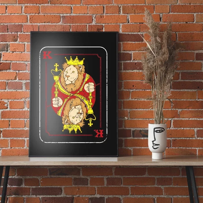 Poker Card Horoscope Zodiac Leo Poster