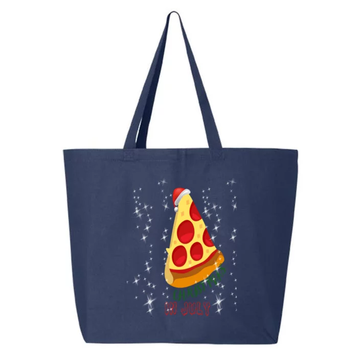 Pizza Christmas In July Gift 25L Jumbo Tote