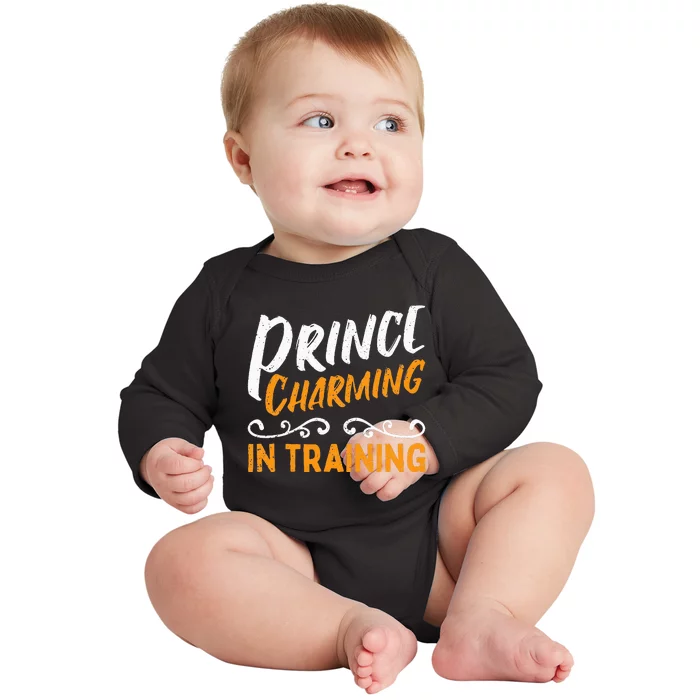 Prince Charming In Training Fairy Tale Hero Baby Long Sleeve Bodysuit