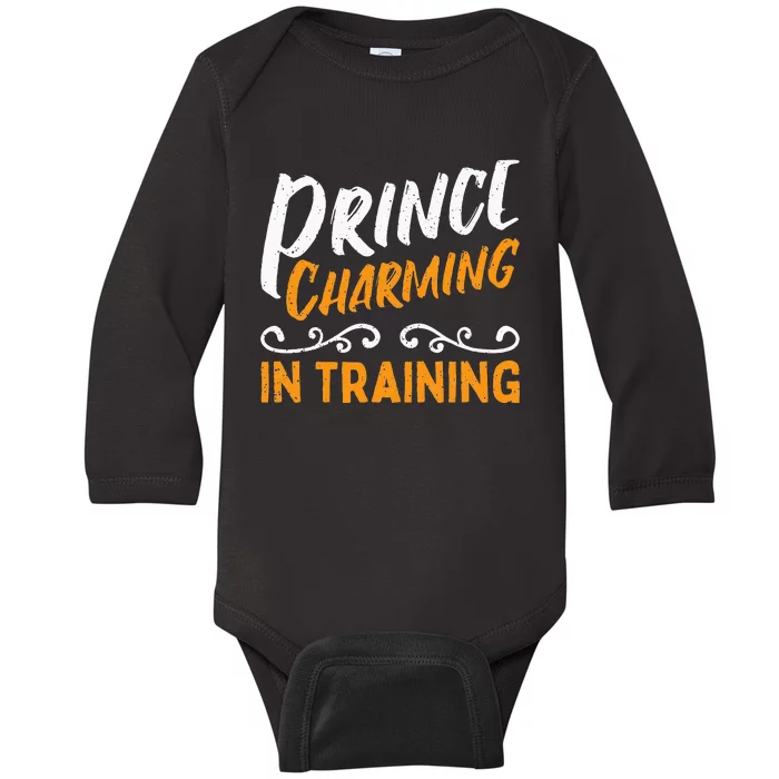 Prince Charming In Training Fairy Tale Hero Baby Long Sleeve Bodysuit