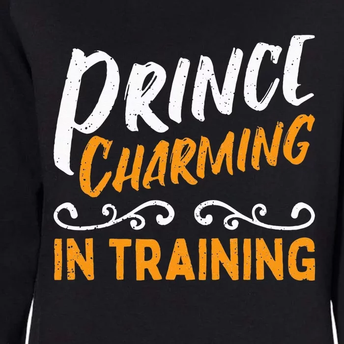 Prince Charming In Training Fairy Tale Hero Womens California Wash Sweatshirt