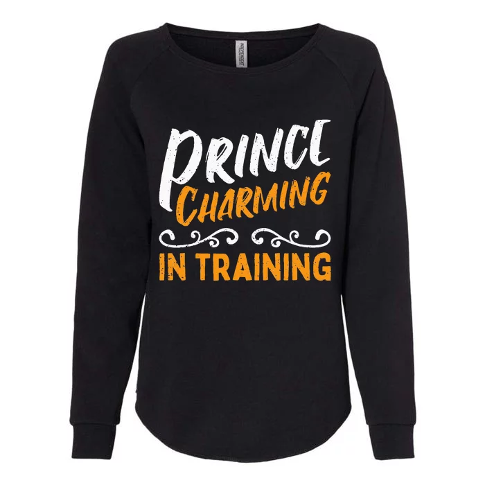 Prince Charming In Training Fairy Tale Hero Womens California Wash Sweatshirt