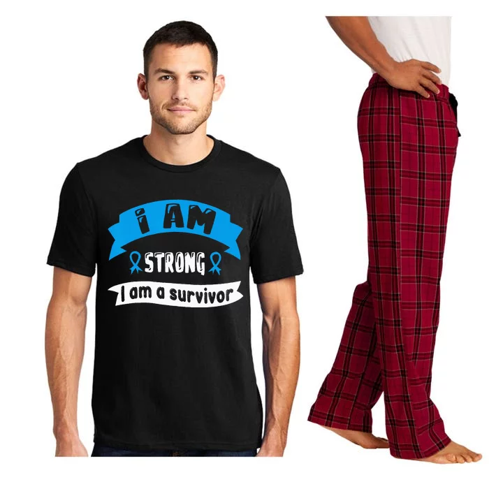 Prostate Cancer I Am Strong I Am A Survivor Pajama Set