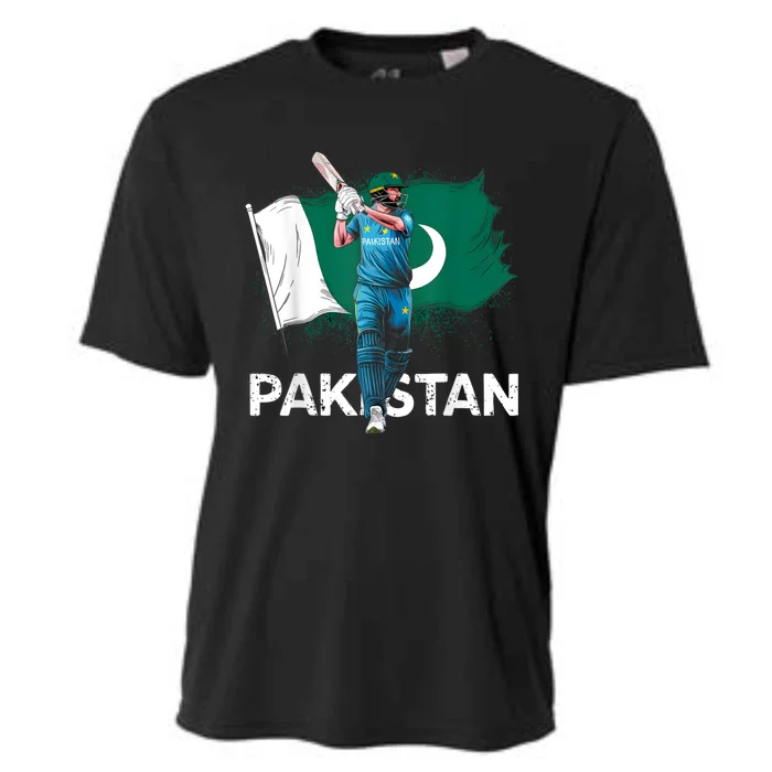 Pakistan Cricket Jersey 2024 Cricket Flag Of Pakistan Cooling Performance Crew T-Shirt