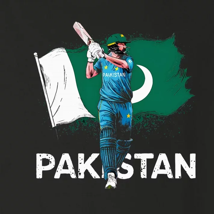 Pakistan Cricket Jersey 2024 Cricket Flag Of Pakistan Toddler Long Sleeve Shirt