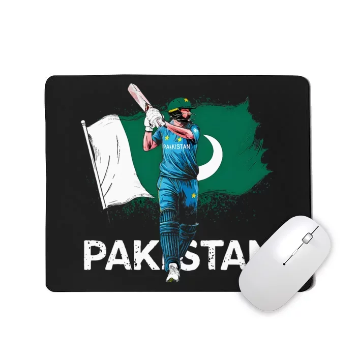 Pakistan Cricket Jersey 2024 Cricket Flag Of Pakistan Mousepad