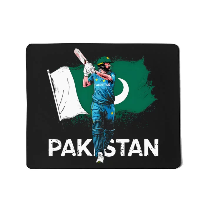 Pakistan Cricket Jersey 2024 Cricket Flag Of Pakistan Mousepad