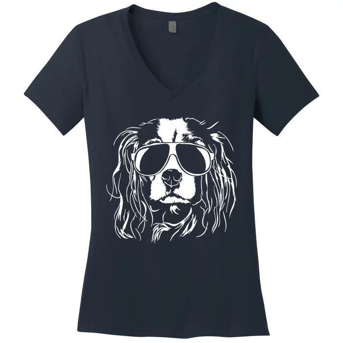 Proud Cavalier King Charles Spaniel Women's V-Neck T-Shirt