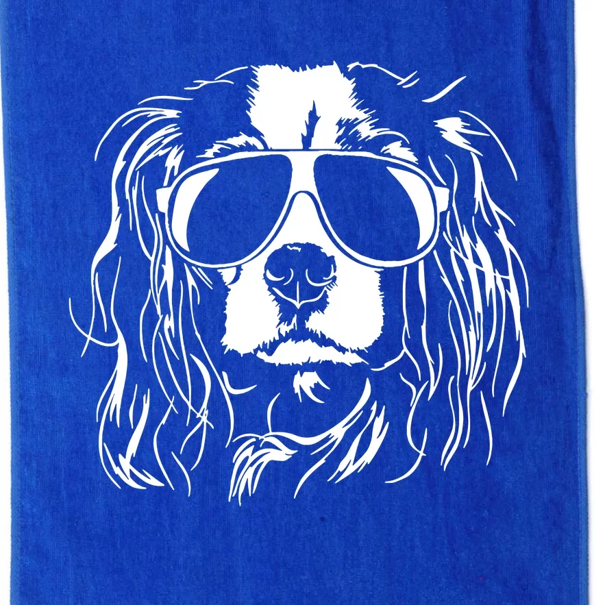 Proud Cavalier King Charles Spaniel Platinum Collection Golf Towel