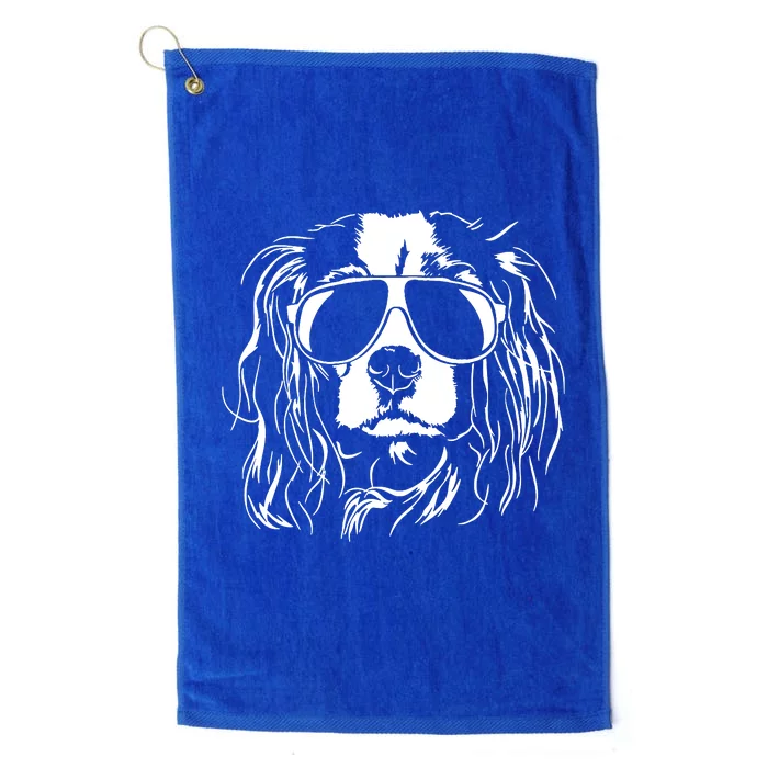 Proud Cavalier King Charles Spaniel Platinum Collection Golf Towel