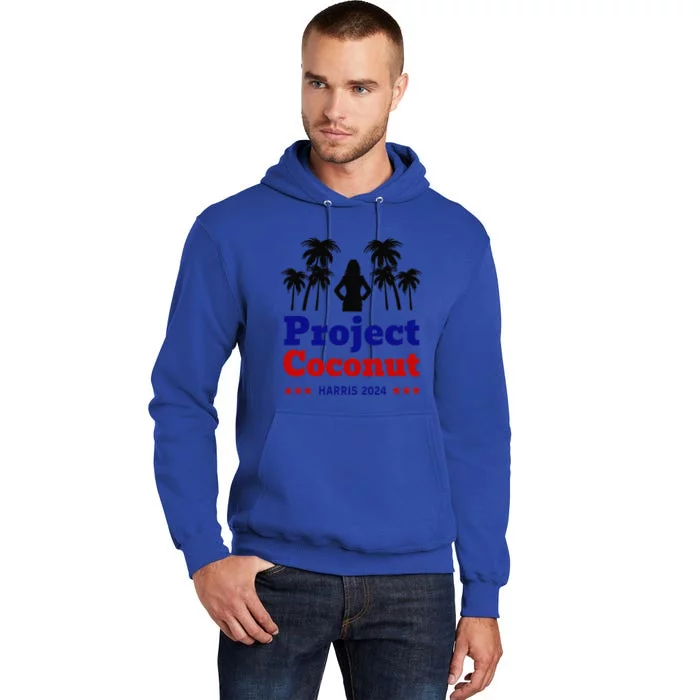 Project Coconut Kamala Harris 2024 Change Breaking Barriers Tall Hoodie