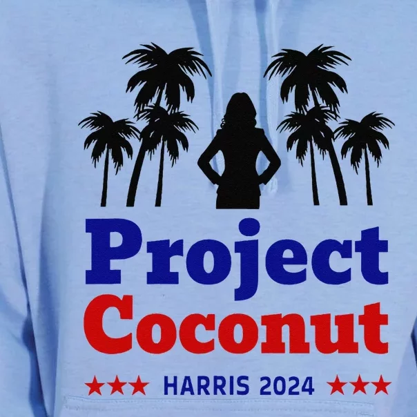 Project Coconut Kamala Harris 2024 Change Breaking Barriers Unisex Surf Hoodie