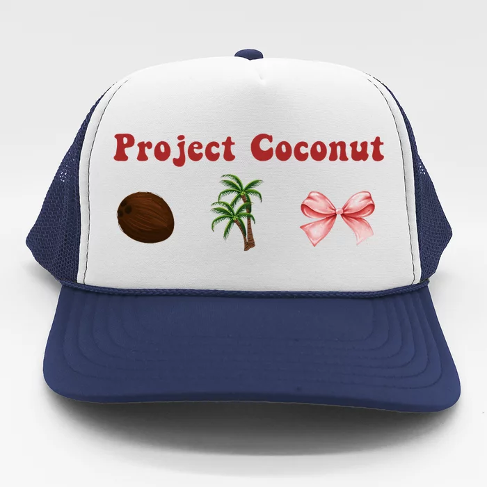 Project Coconut Kamala Harris Trucker Hat