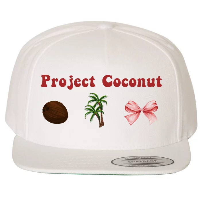 Project Coconut Kamala Harris Wool Snapback Cap