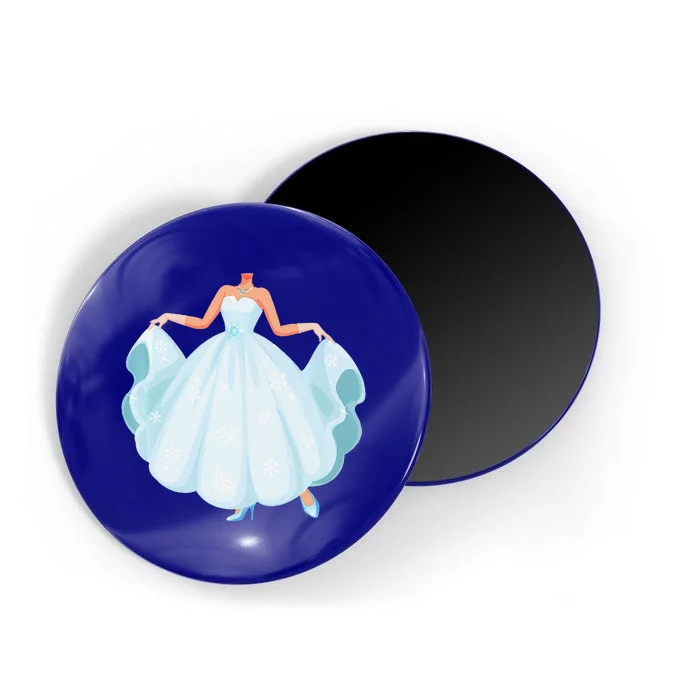 Princess Costume Lazy DIY Halloween Daughter Niece Premium Magnet