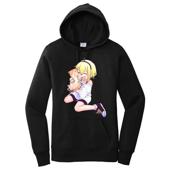 Pikamee Cat Love Women's Pullover Hoodie