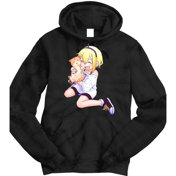 Pikamee Cat Love Tie Dye Hoodie