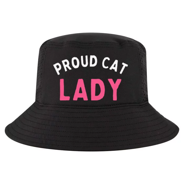 Proud Cat Lady Cool Comfort Performance Bucket Hat