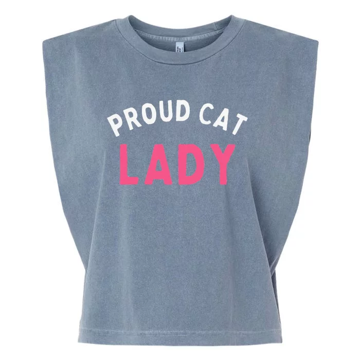 Proud Cat Lady Garment-Dyed Women's Muscle Tee