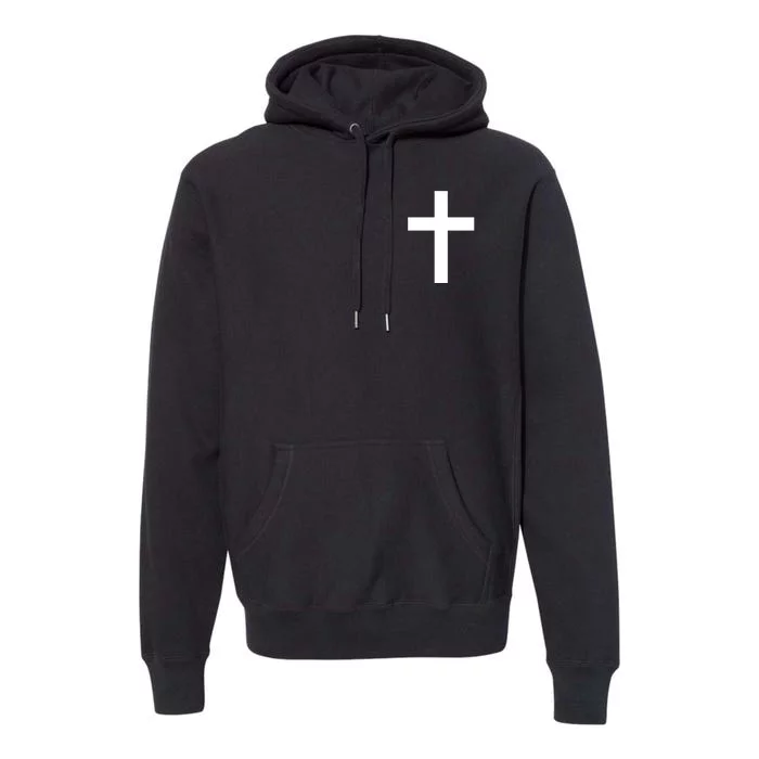 Pocket Cross Logo Premium Hoodie