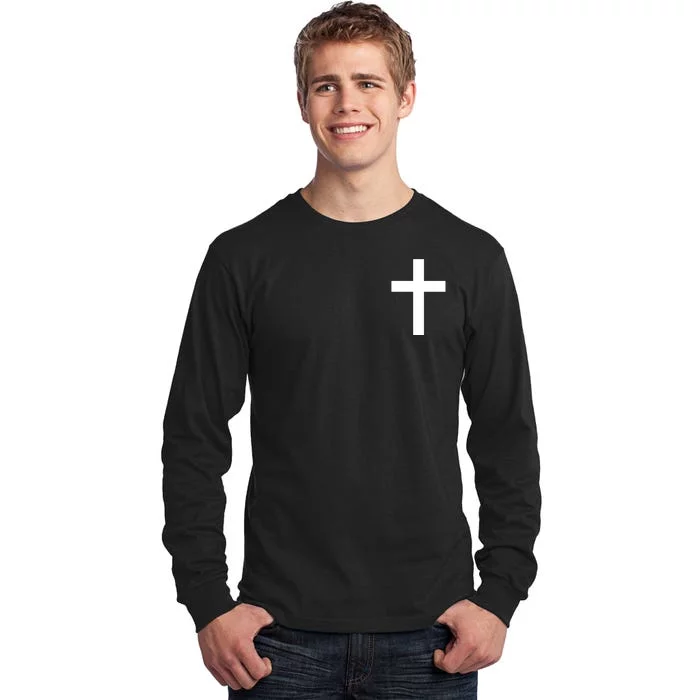 Pocket Cross Logo Tall Long Sleeve T-Shirt