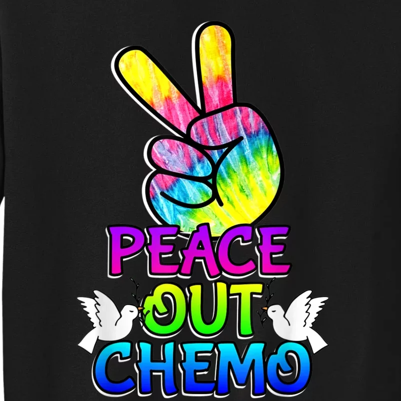 PeaceOut Chemo Last Day Of Chemo End Chemotherapy Cancer Sweatshirt