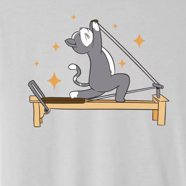 Pilates Cat Lover Funny ChromaSoft Performance T-Shirt