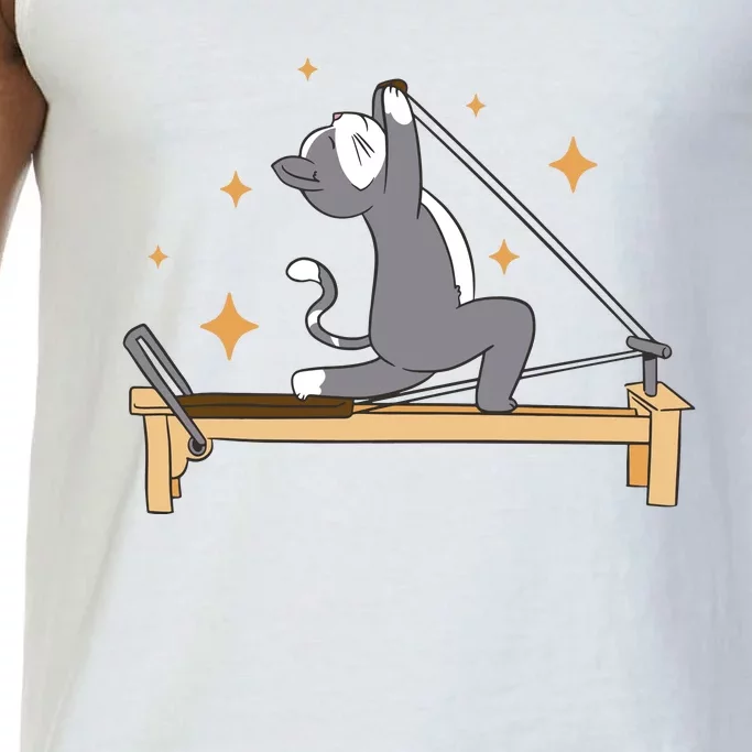 Pilates Cat Lover Funny Comfort Colors® Tank Top