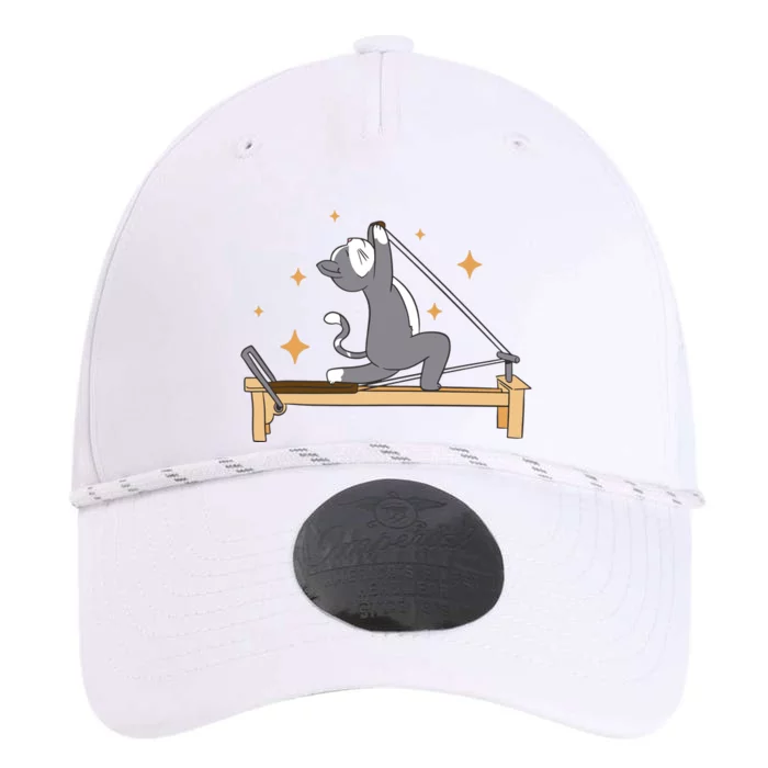 Pilates Cat Lover Funny Performance The Dyno Cap