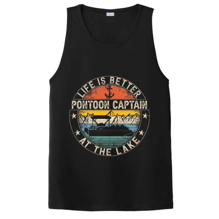 Pontoon Captain Life Is Better At The Lake Performance Tank