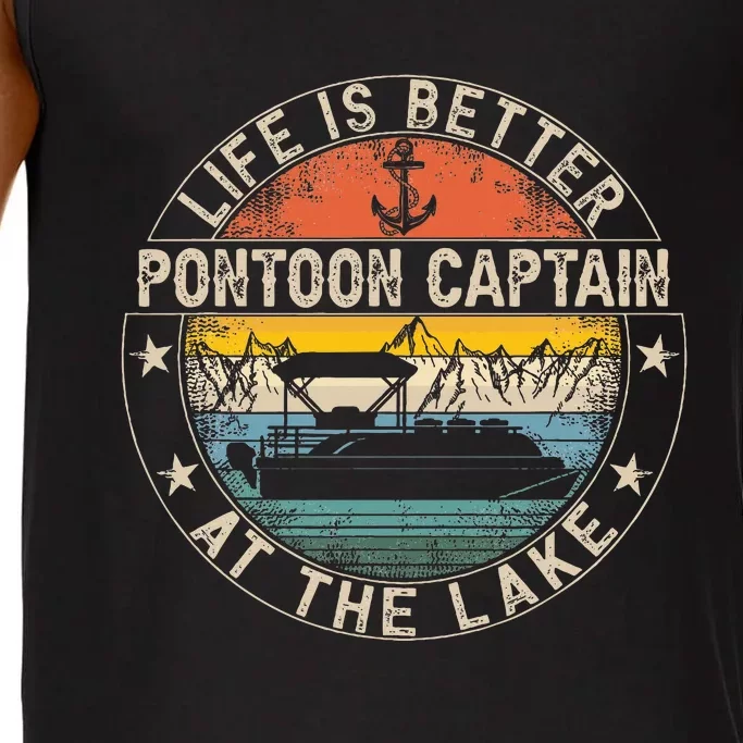 Pontoon Captain Life Is Better At The Lake Comfort Colors® Tank Top