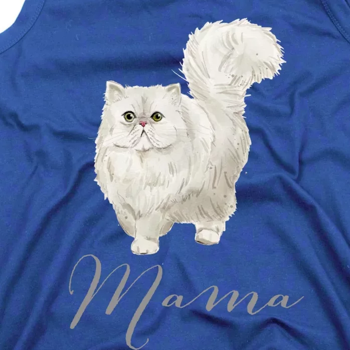 Persian Cat Mama Gift Cat Mom Cat Mama Present Cat Mommy Gift Tank Top