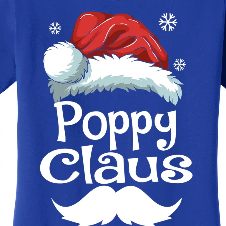 Poppy Claus Matching Family Christmas Pajamas Xmas Santa Gift Women's T-Shirt