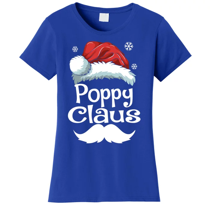 Poppy Claus Matching Family Christmas Pajamas Xmas Santa Gift Women's T-Shirt